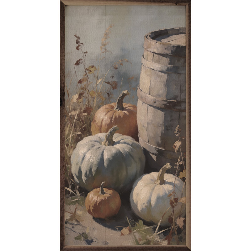 Étalage de citrouilles du marché d'automne, H 16 po x l 8 po