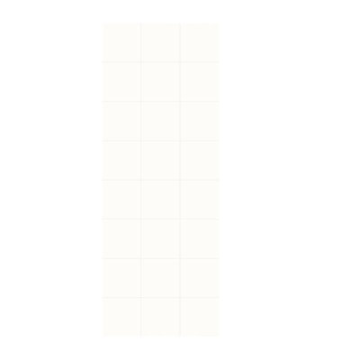 36'' W 0.25'' D 96'' H Glue Up Solid Surface Wall