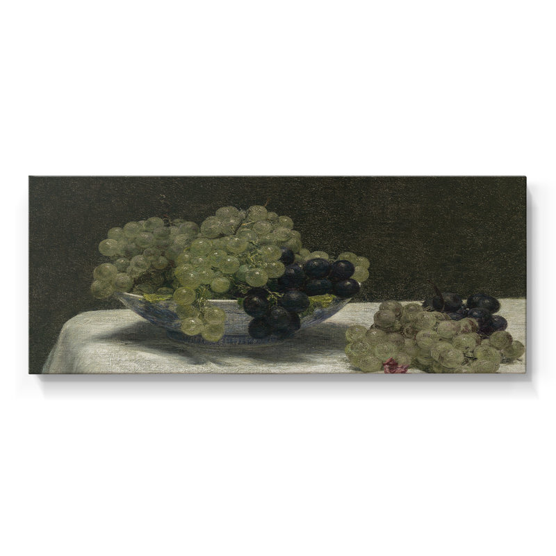 Botanical Series-CDLxxxi - Toile tendue avec châssis - Prêt à être accroché, H 12 po x l 30 po
