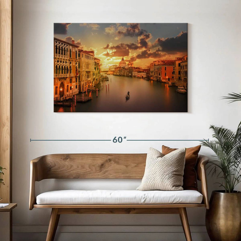 Tergel Sunset In Venice, 30'' H X 45'' W