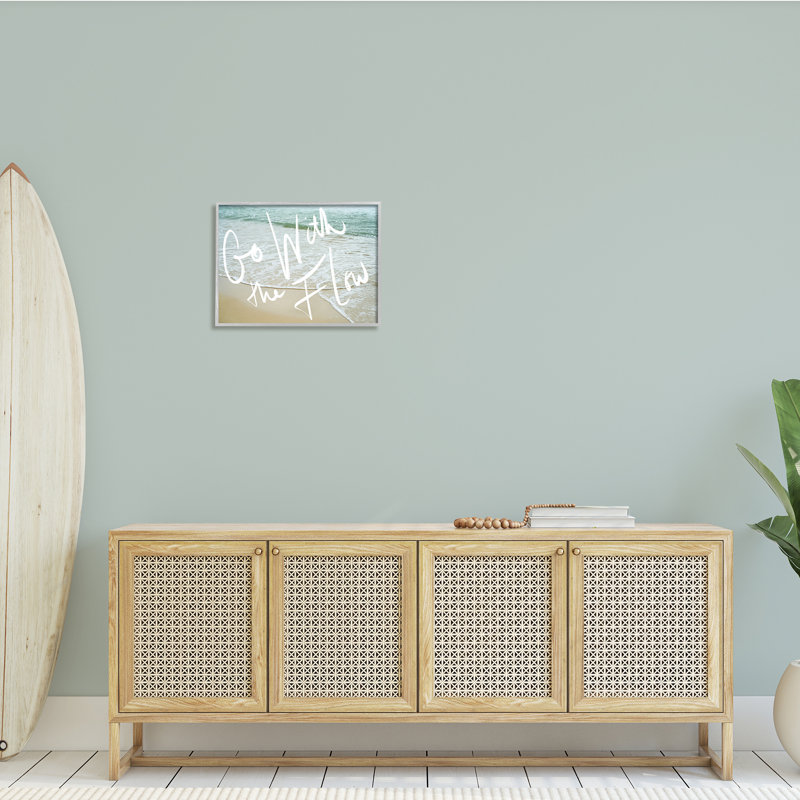 «Kaniel Go with the Flow Expression Beach Tide» par Daphne Polselli - impression, H 16 po x l 20 po