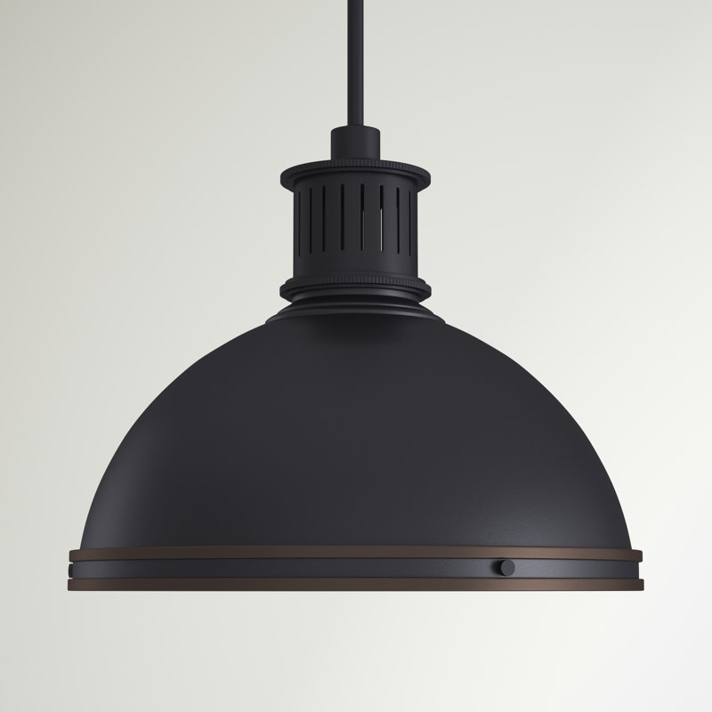 Pratt Street Metal Two Light Pendant from Generation Lighting , Brushed Nickel