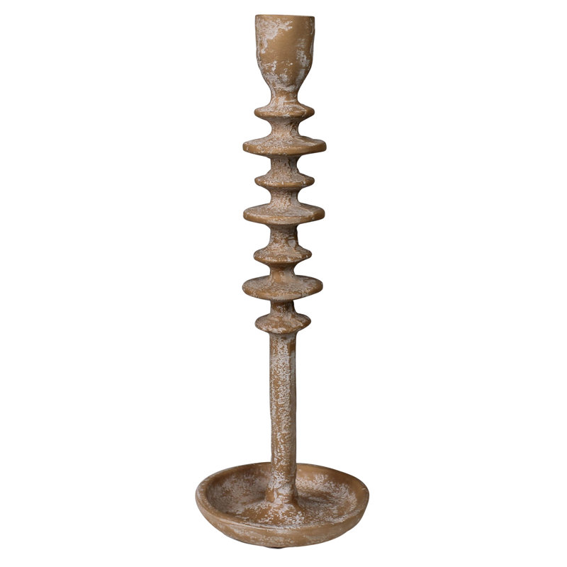 Taper Holder, Metal - Lrg, 12.5" H x 4.25" W x 4.25" D