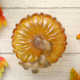 Crackle Glass Pumpkin