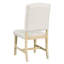 Natural 5 Dining Configuration - 42"-58" Table With 16" Leaf And Comfy Chairs Retro Assembly 4 Gorgeous Upholstered Seats (natural