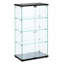 32.17 " W Glass Curio Cabinet