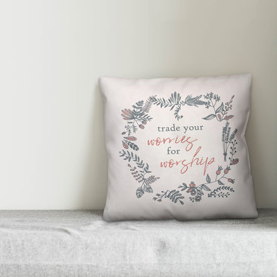 Square Pillow Cover & Insert