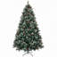 Arbre de Noël artificiel enneigé 8 pi