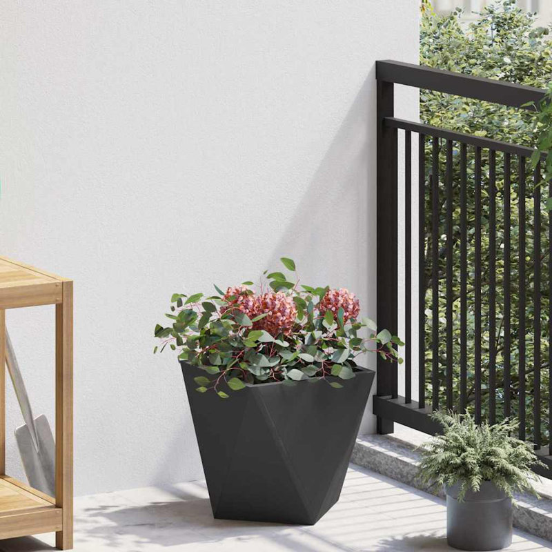 Planter Box, Black, 30cm H x 30cm W x 30cm D