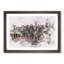The Vancouver Skyline - Framed Print-56854308-56854311