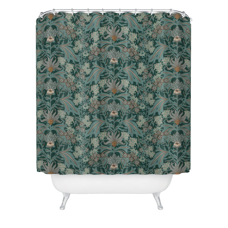 Floral Single Shower Curtain