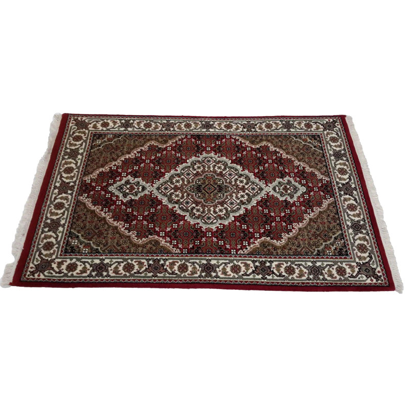 Nemecio Oriental Area Rug in Red