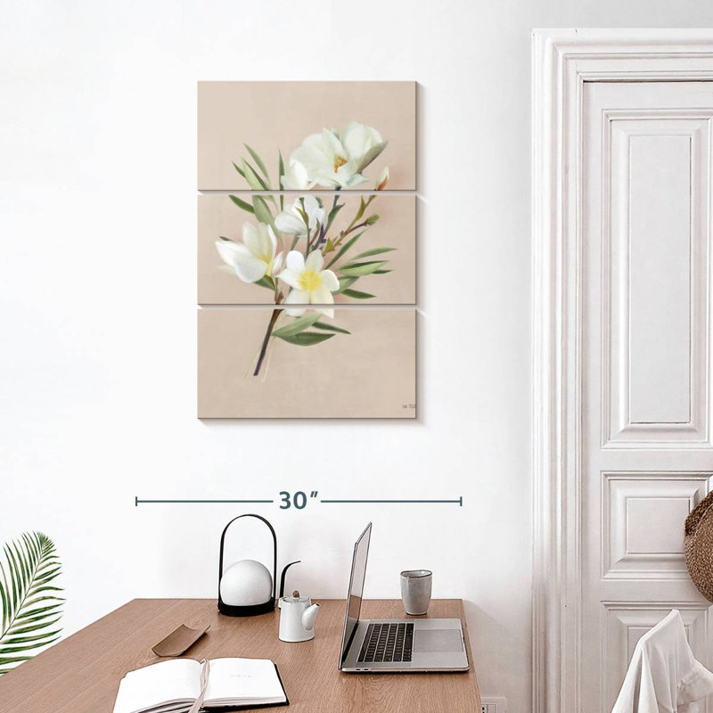 Magnolias Harnek Spring, H 32 po x l 20 po