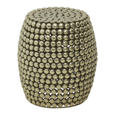 Demelza Iron Accent Stool