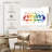 Abarca Rainbow Piano Keyboard-107693391