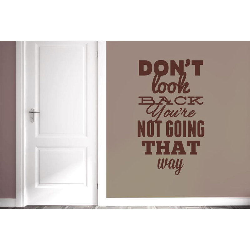 Abstract Wall Decal, Large, Brown