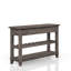 Console avec rangement pour bouteilles de vin et tiroirs de rangement