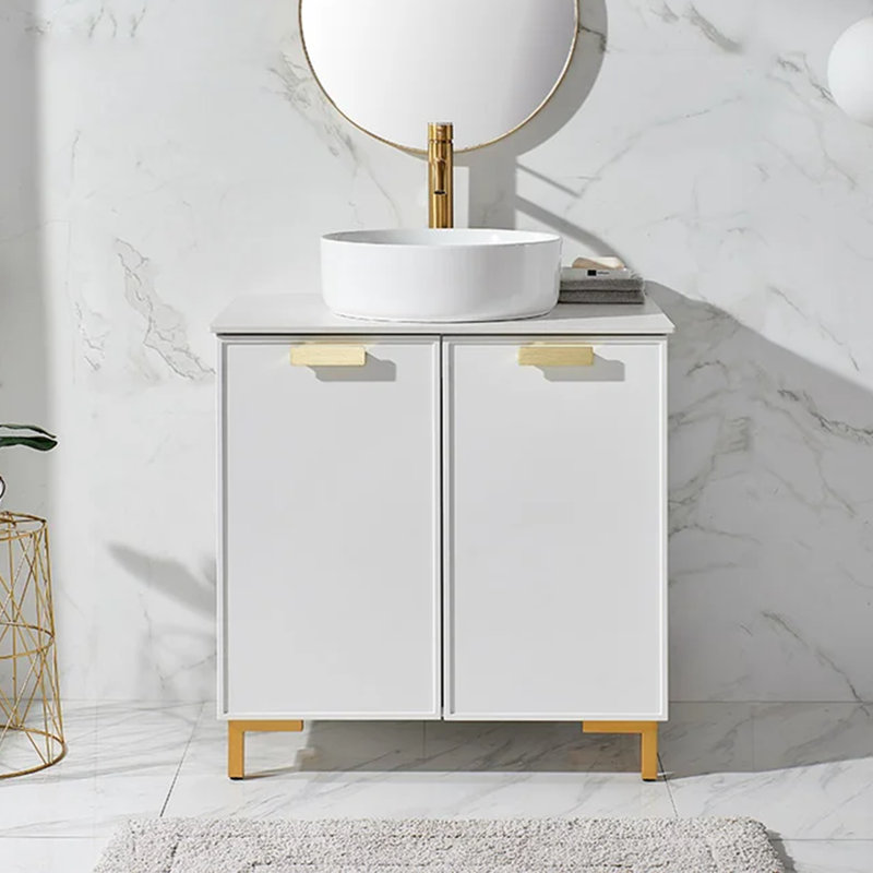 Ensemble de meuble-lavabo simple 30 po 2 portes Modern