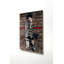 Superbe peinture en verre trempé Banksy de 17,7 po x 25,6 po | 100% verre trempé, épaisseur: 0,16 pouce | Parfait pour la décoration intérieure moderne, œuvre d'art unique, idéal pour les salons et les bureaux-872718521