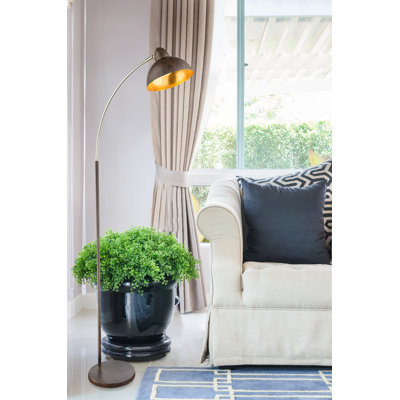 Frank 155cm Arched Floor Lamp