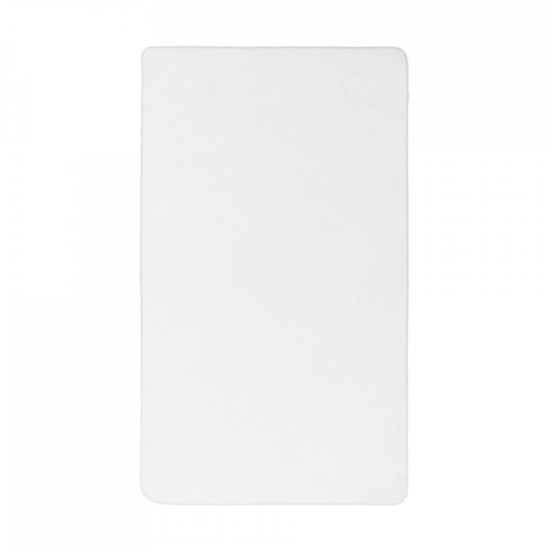 Bee Waffle Beach Towel, White