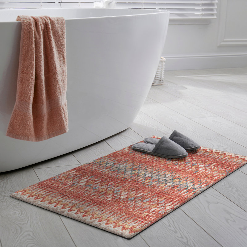 Chenille Chevron Indoor / Outdoor Rug, Rectangle 1'8" x 2'6"