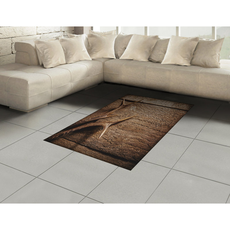 Lilian Animal Print Hand Woven Area Rug, Rectangle 120 x 180cm