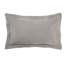 Kayah Woven Check Oxford Pillowcase Charcoal