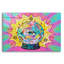  «Look Into The Crystal Ball» par Dean Russo, art mural en verre acrylique, 24 po x 16 po