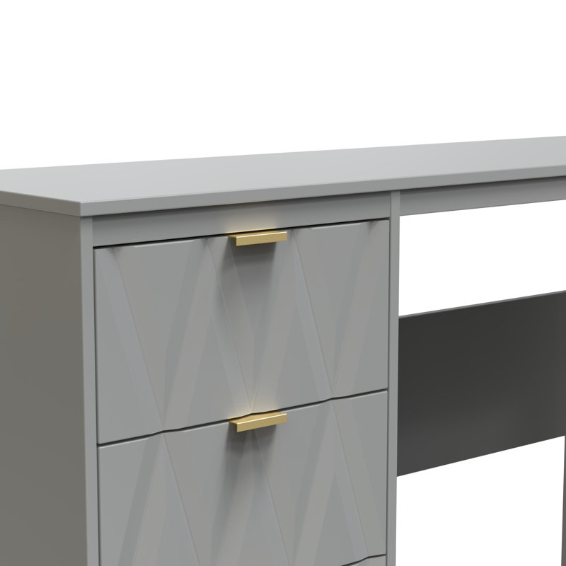 Besmir Dressing Table, Dusk Grey
