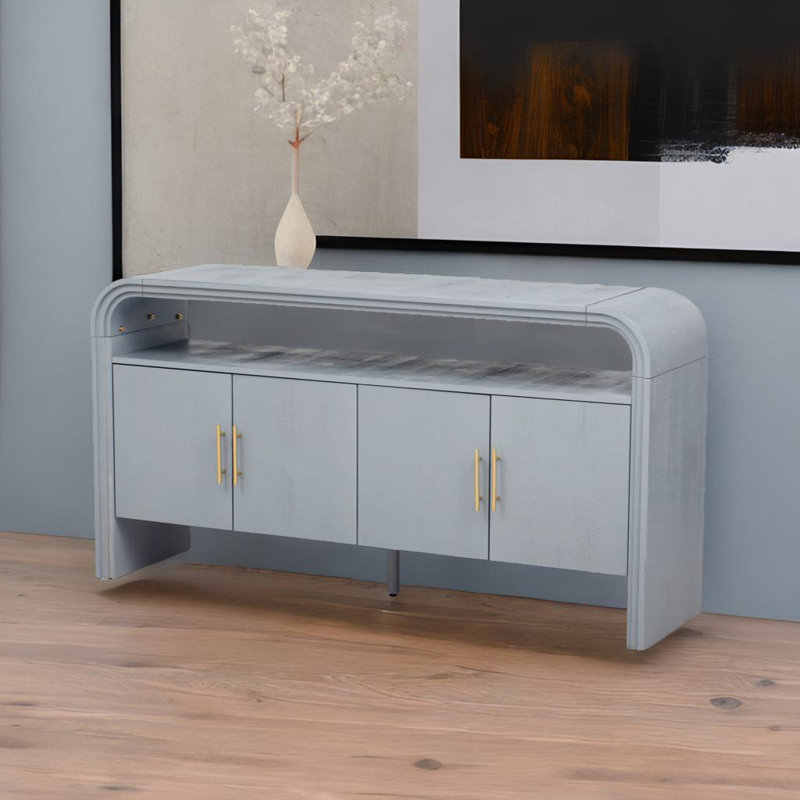 Buffet élégant, Gris