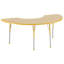 Table d'activité demi-lune 36 "x 72" avec pieds réglables-99075976-39310958