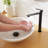 Single-Hole Single-handle Bathroom Faucet with Drain Assembly