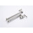 Wall Mount Pot Filler Faucet Brushed Nickel, Double Handles Provide A Steady And Reliable Water Supply, Corrosion Coating, Splash- Aerator For Quiet Functioning In Optimal Management, Covering, Stream
