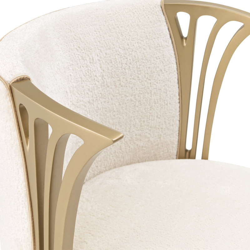 La Terrazza Vanity Chair - Creamy Pearl