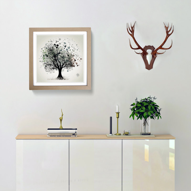 Tree - Framed Print, Oak