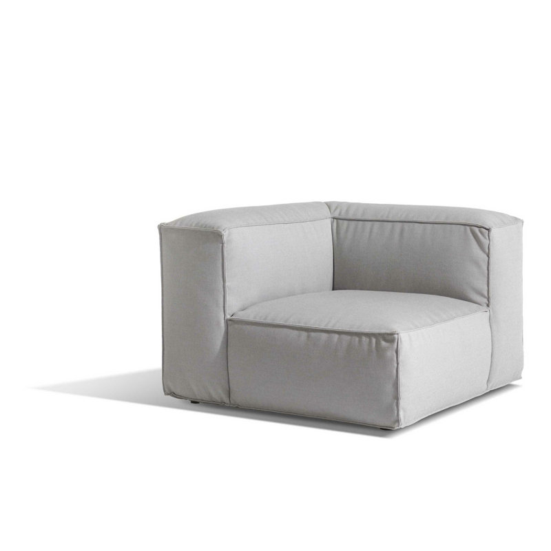 Asker Sofa Corner, Light Gray