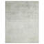 Gray Modern Wool Silk Blend Rug - 8' x 9'10"