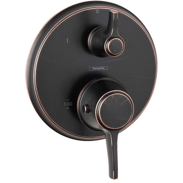 Metris C Thermostatic Shower Trim with Volume Control Valve Trim Only