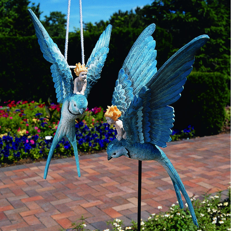 Statue de jardin avec suspension thumbelina