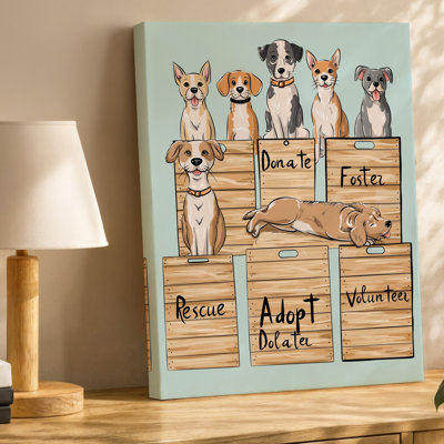 Reproduction d'art sur toile, "Art"
