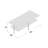 Otto Glass Top Single Coffee Table-88204176