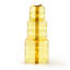 Set Of 3 Christmas Lighted Gift Boxes Pre-Lit Tinsel Present Boxes