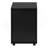 File Cabinet, Rolling Mobile, Storage Drawers, Printer Stand, Office, Work, Black Laminate, Contemporary, Modern-125915697