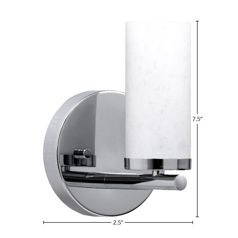 Trinity Wall Sconce, Chrome