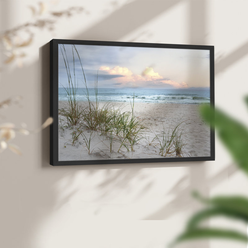 Beach Driftwood -Framed Print - Restickable