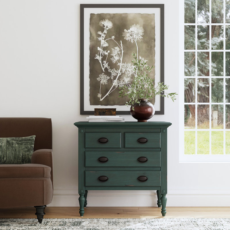 Easterbrook 4 Drawer Chest, Green