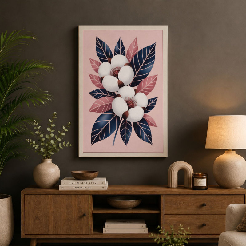 Print, 30x20 - 76.2 x 50.8 cm, Teal Border