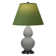 Petite lampe d'appoint à double gourde