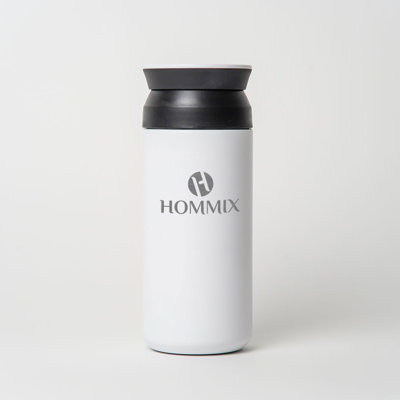 Ceramic Coated Travel Cup - White